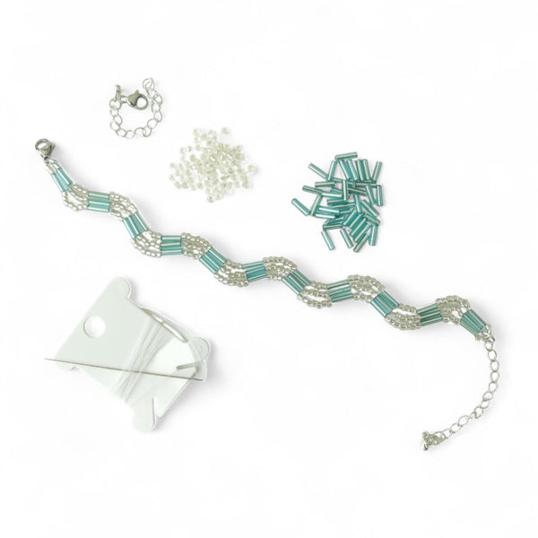 Coastal Ripple Bracelet Beading Kit | Bracelet - Charmé Studio