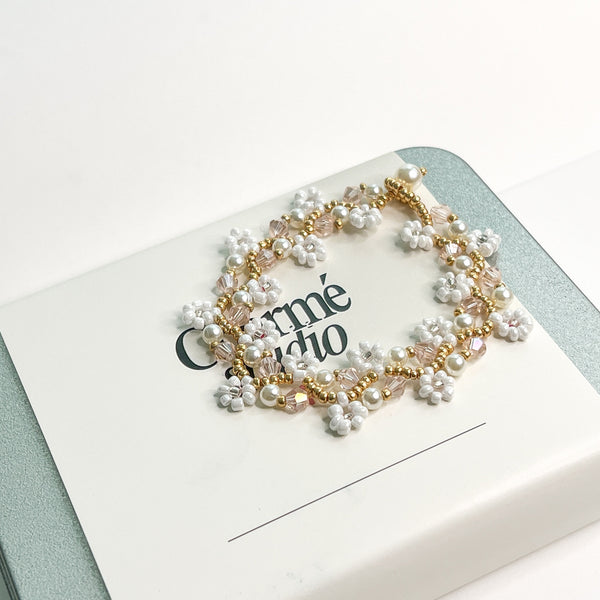 Spring Garden Bracelet Beading Kit | Bracelet - Charmé Studio