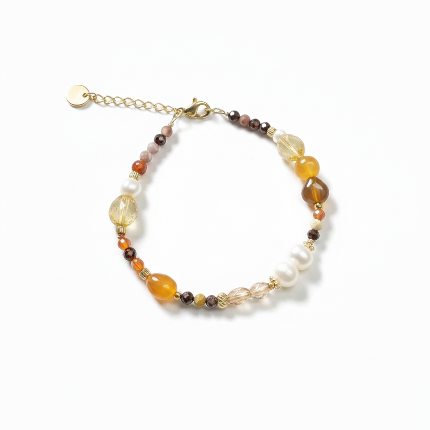 Balance | Mookaite & Pearl Energy Bracelet
