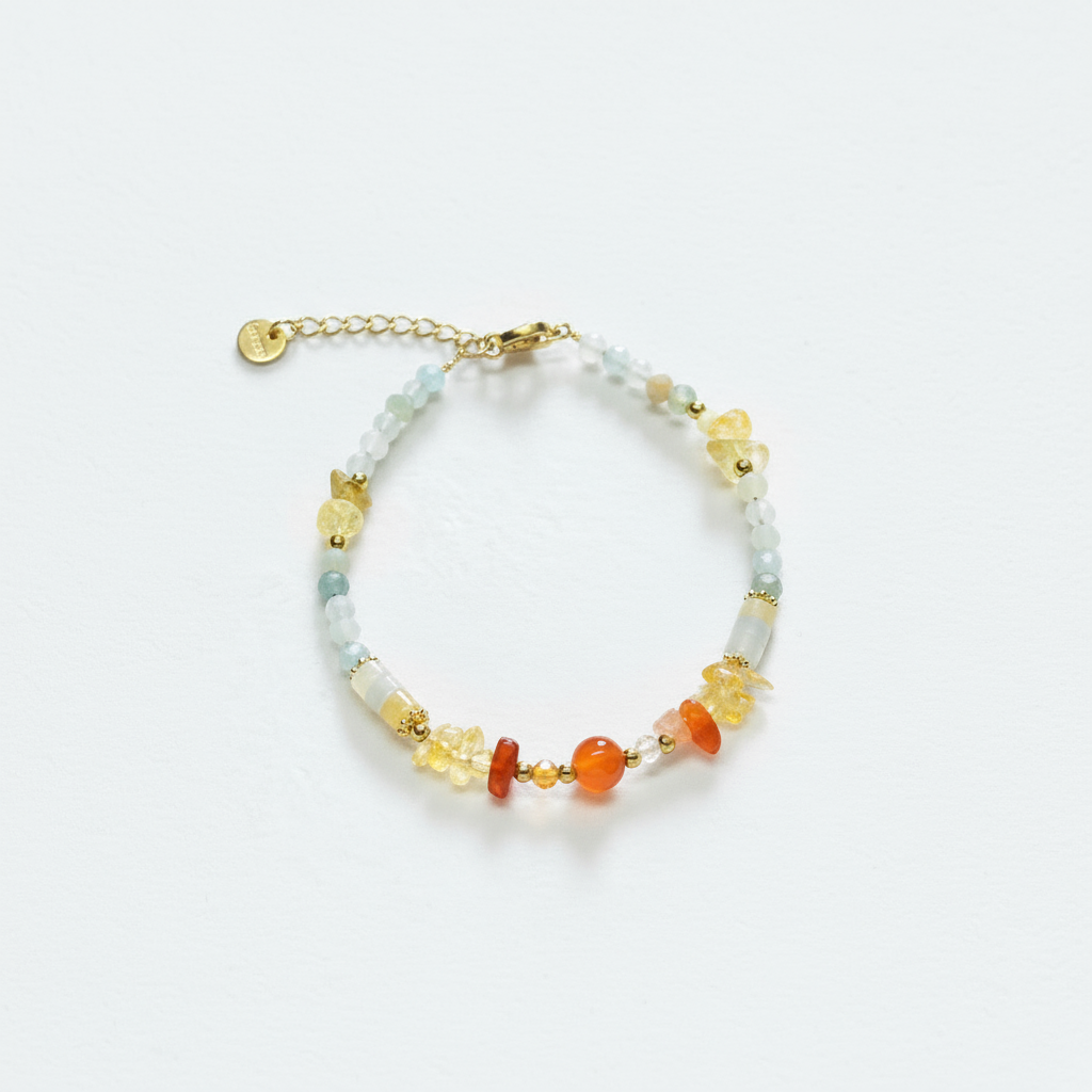 Healing | Amazonite & Agate Gemstone Energy Bracelet