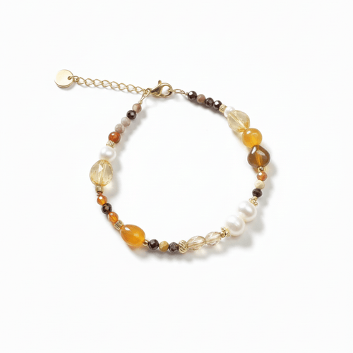 Balance | Mookaite & Pearl Energy Bracelet - Charmé Studio