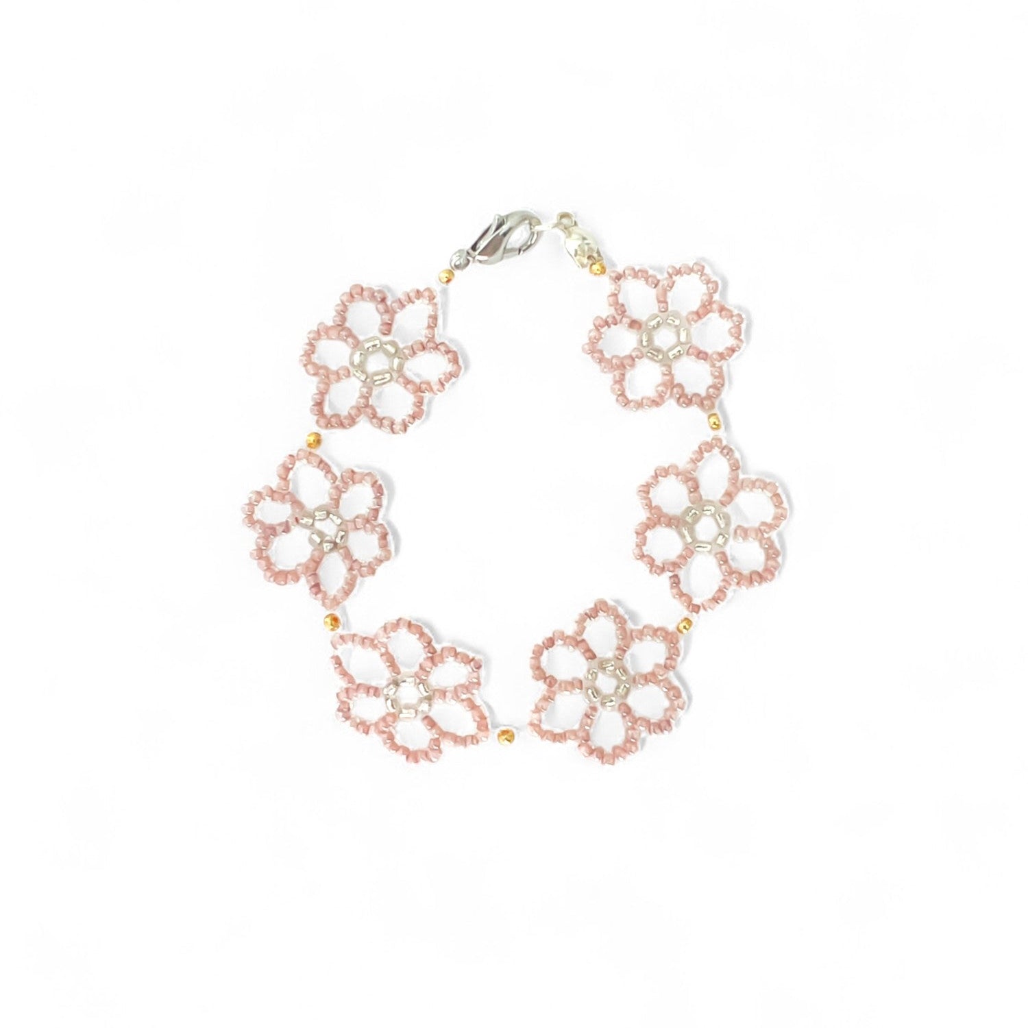 Cherry Blossom Beading Bracelet Making Kit | Bracelet - Charmé Studio