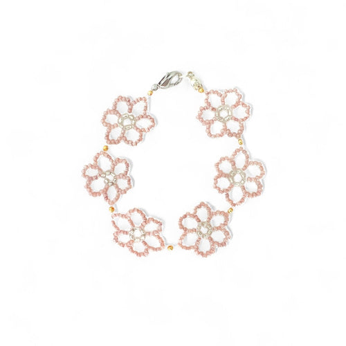 Cherry Blossom Beading Bracelet Making Kit | Bracelet - Charmé Studio