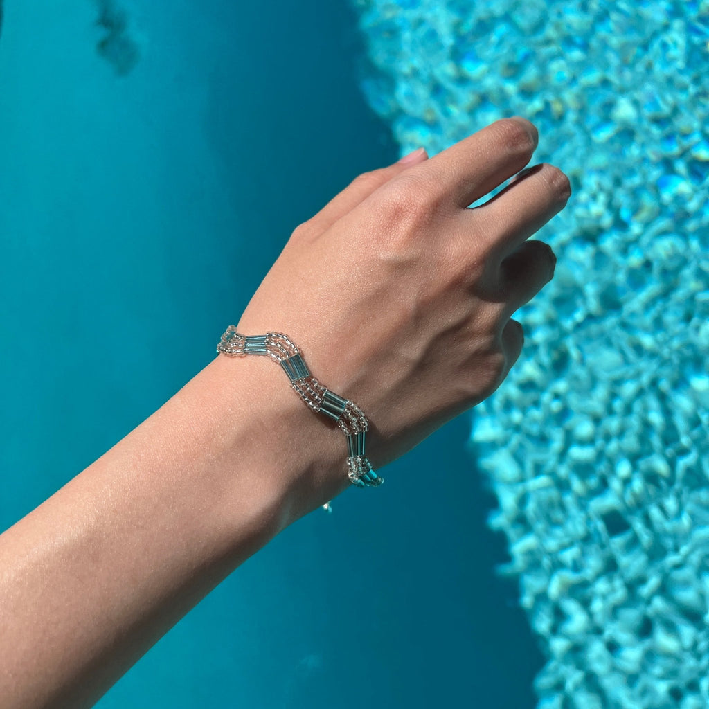 Coastal Ripple Bracelet Beading Kit - Charmé Studio