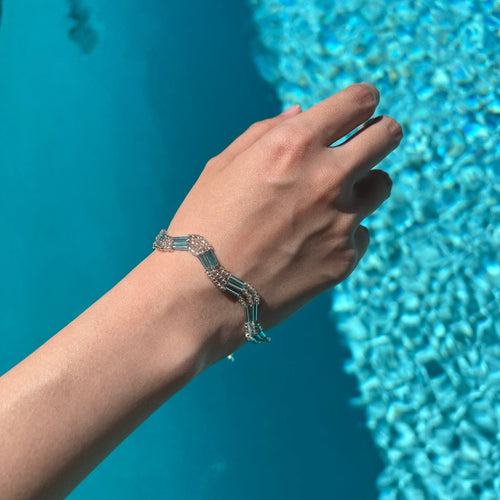 Coastal Ripple Bracelet Beading Kit - Charmé Studio