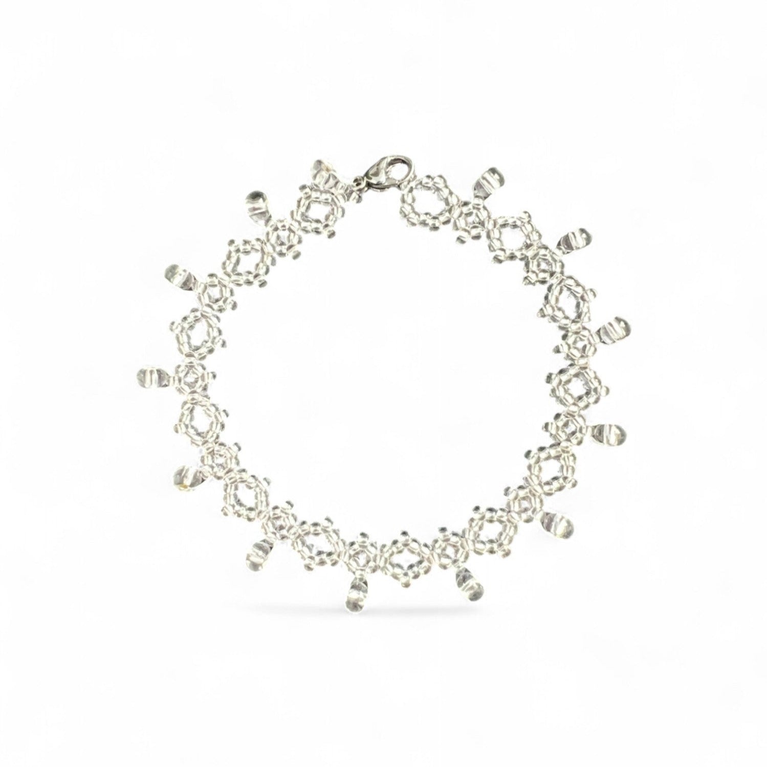 Crystal Lattice Beaded Jewelry Making Kit | Bracelet - Charmé Studio