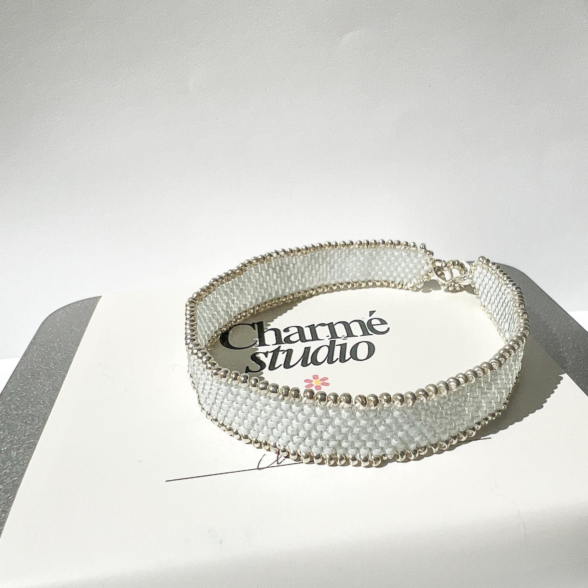 Frosted Gleam Jewelry Making Kit | Bracelet - Charmé Studio