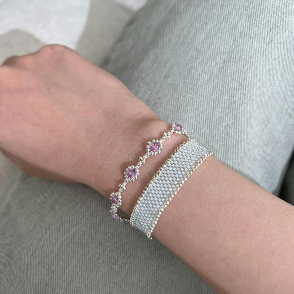 Frosted Gleam Jewelry Making Kit | Bracelet - Charmé Studio