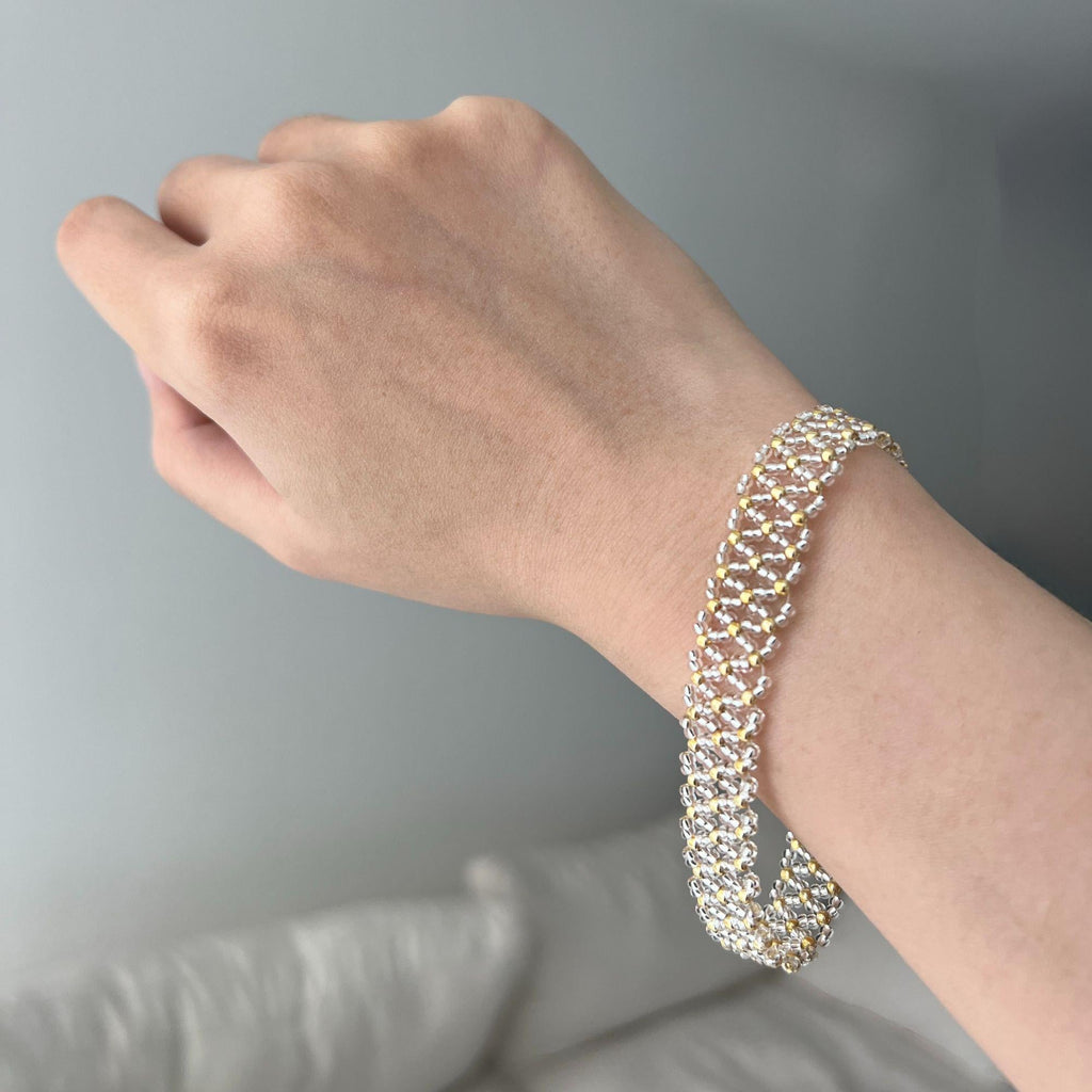 Frosted Lace Jewelry Making Kit | Bracelet - Charmé Studio