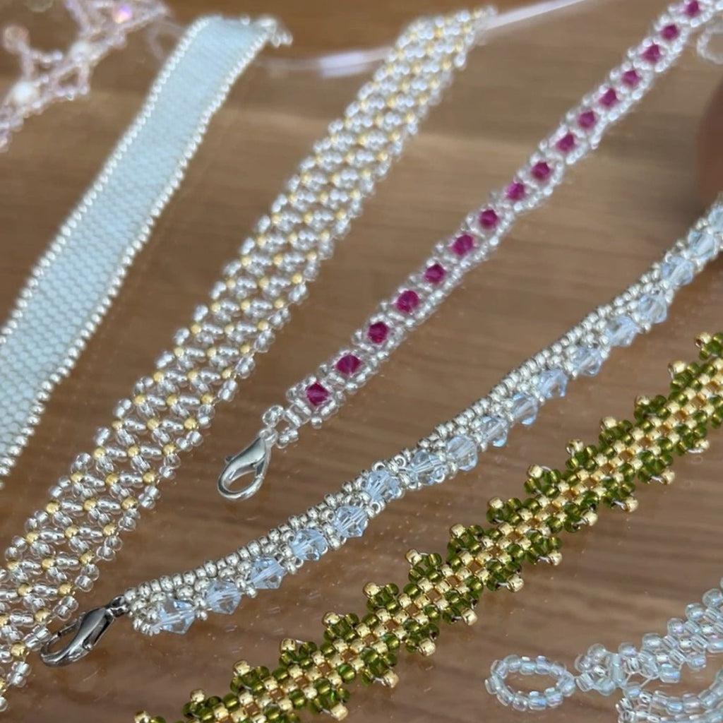 Frosted Lace Jewelry Making Kit | Bracelet - Charmé Studio