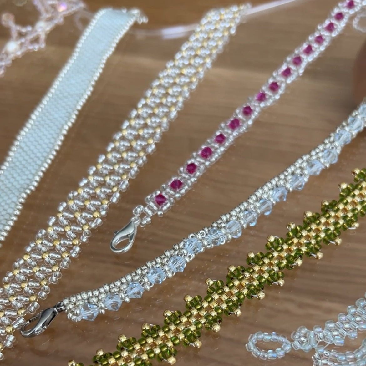 Frosted Lace Jewelry Making Kit | Bracelet - Charmé Studio
