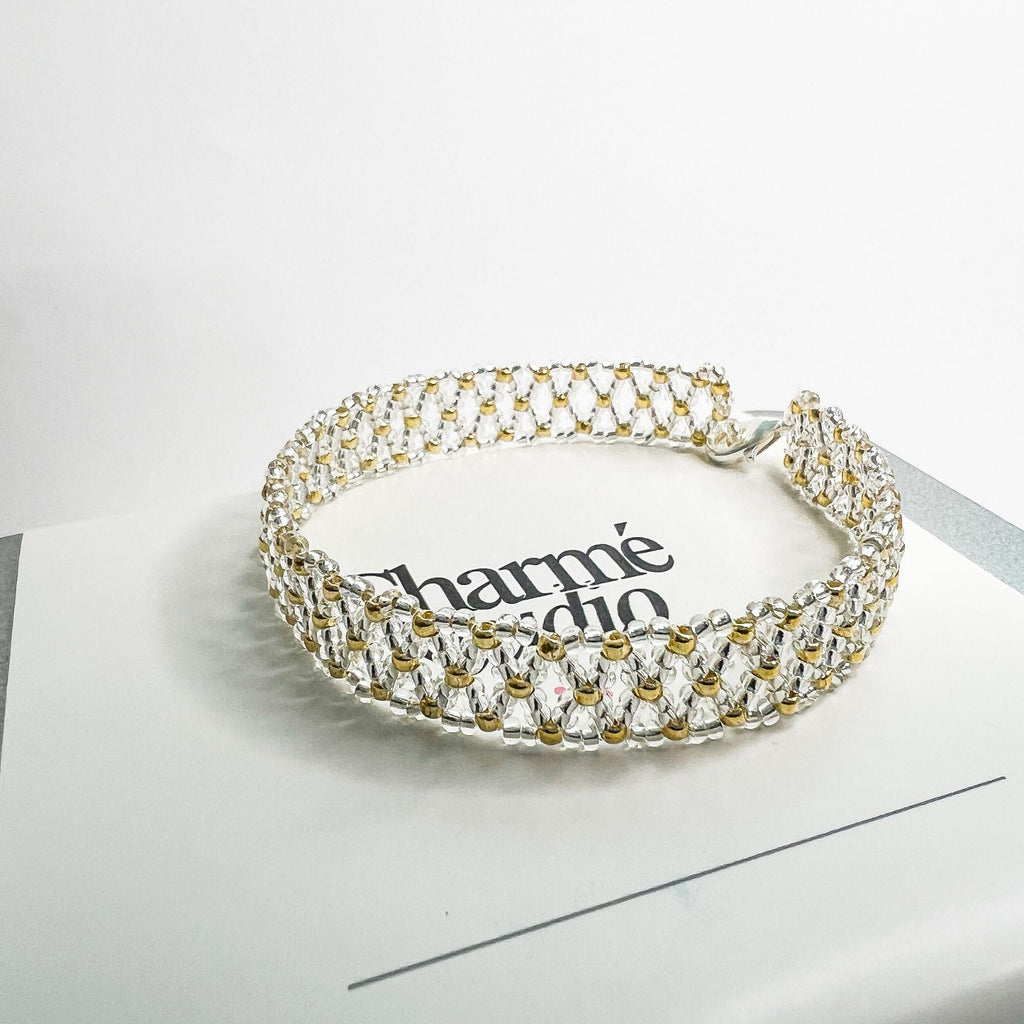 Frosted Lace Jewelry Making Kit | Bracelet - Charmé Studio