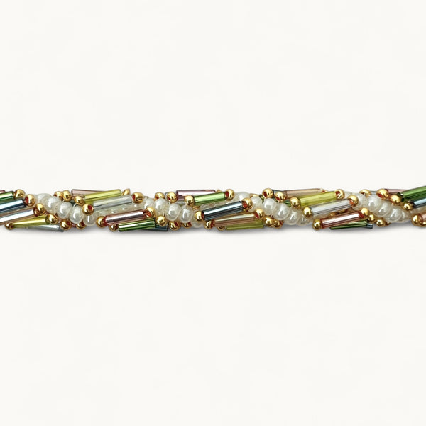 Iridescent Bloom Jewelry Making Kit | Bracelet - Charmé Studio