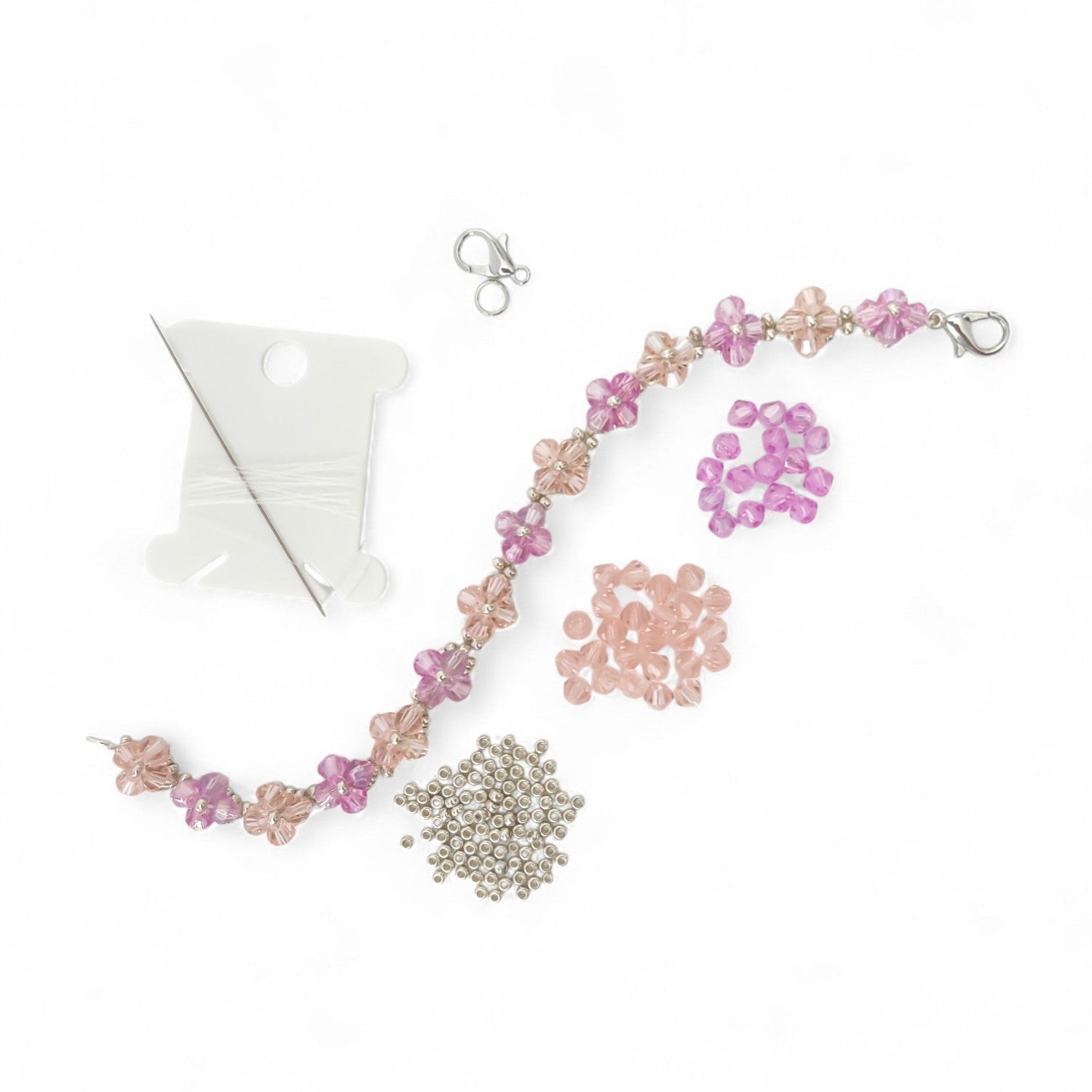 Petal Bloom Bracelet Making Kit | Bracelet - Charmé Studio