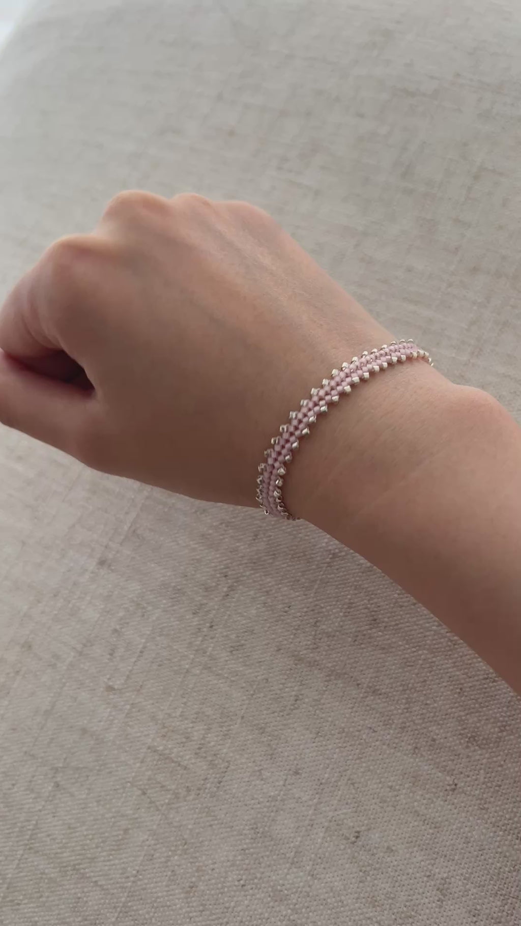 Pink Whisper Bracelet Making Beading Kit