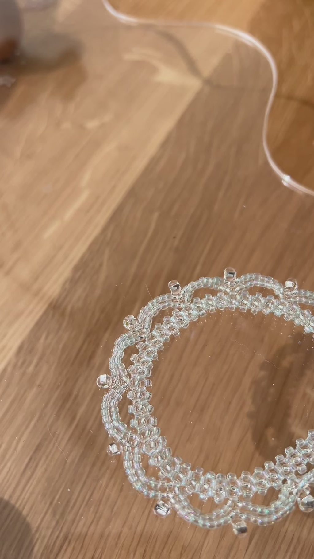 Rosé Lace Jewelry Making Kit | Bracelet