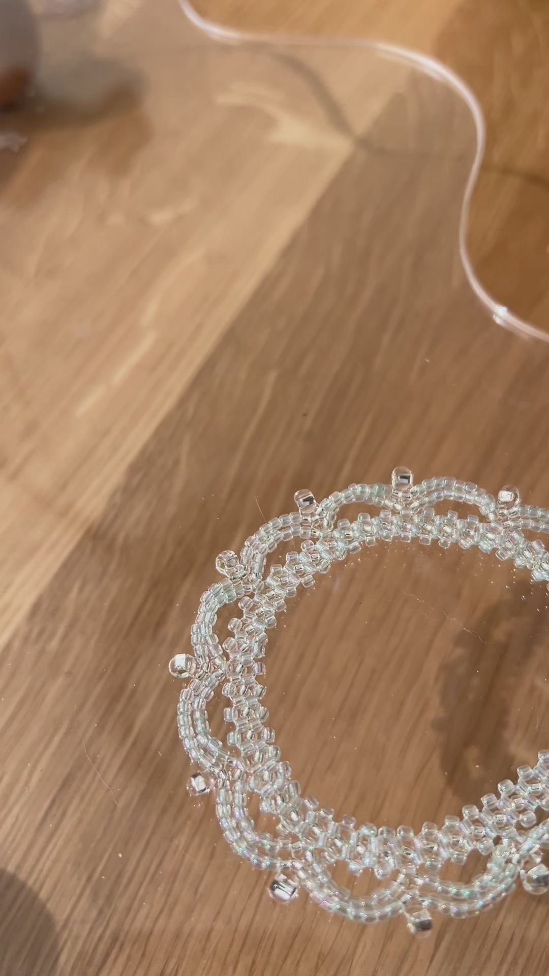 Rosé Lace Jewelry Making Kit | Bracelet