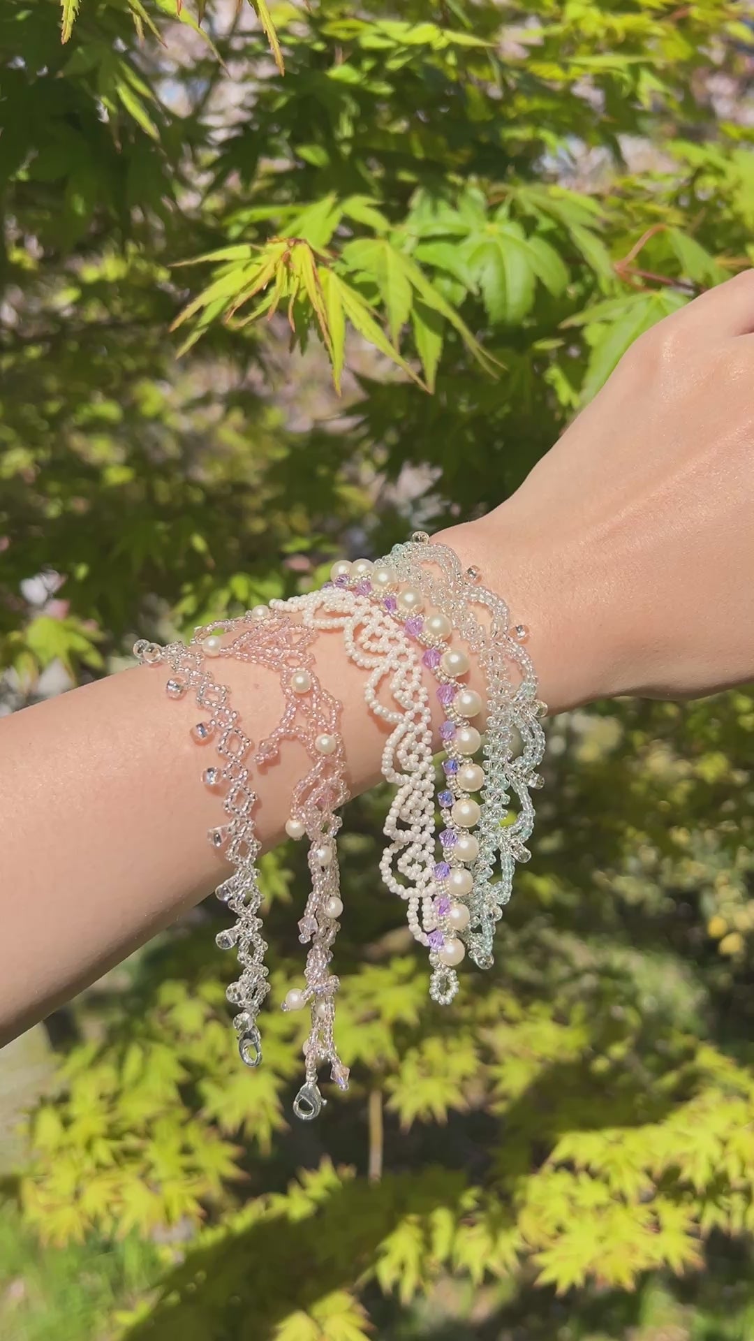 Crystal Lattice Beaded Jewelry Making Kit | Bracelet