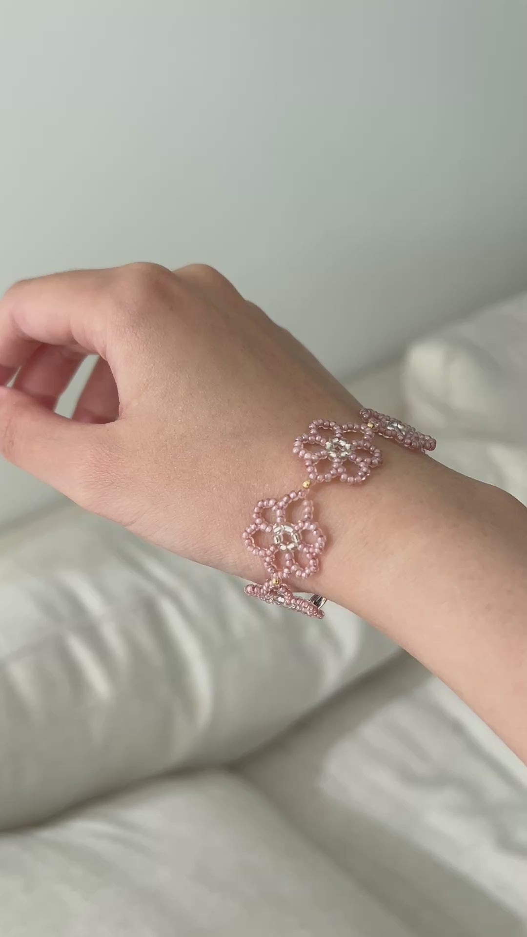 Cherry Blossom Beading Bracelet Making Kit | Bracelet