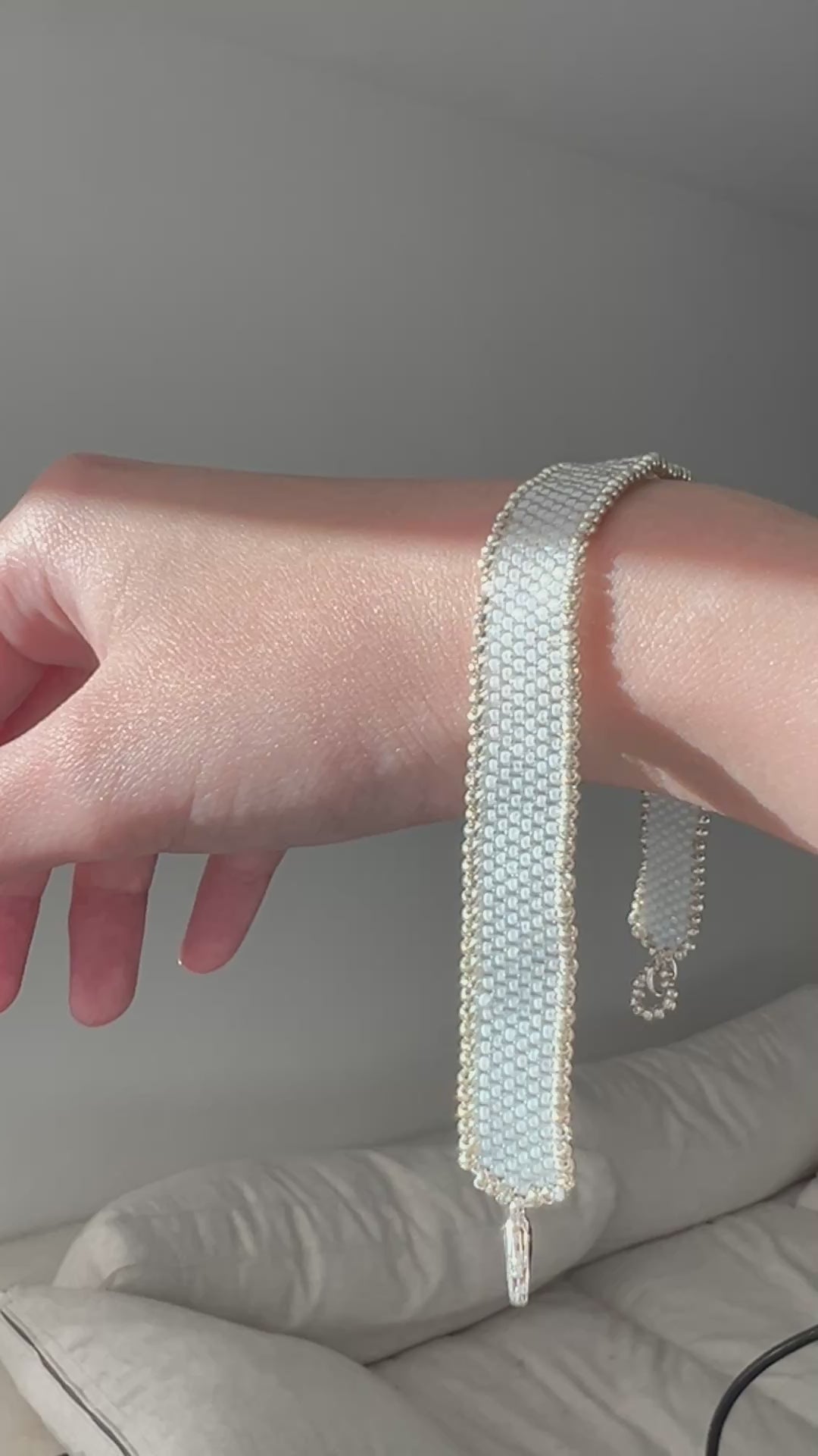 Frosted Gleam Jewelry Making Kit | Bracelet