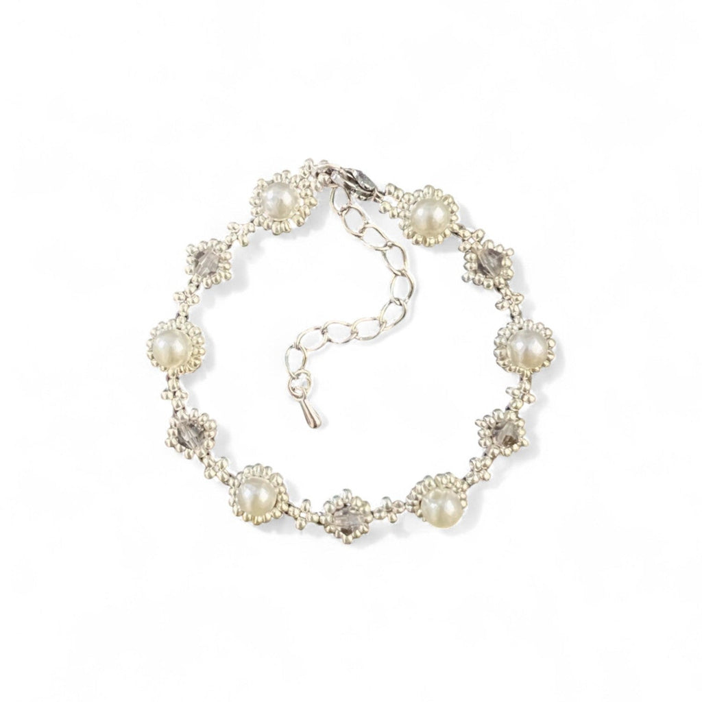 Rosette Beaded Bracelet/Jewelry Making Kit - Charmé Studio