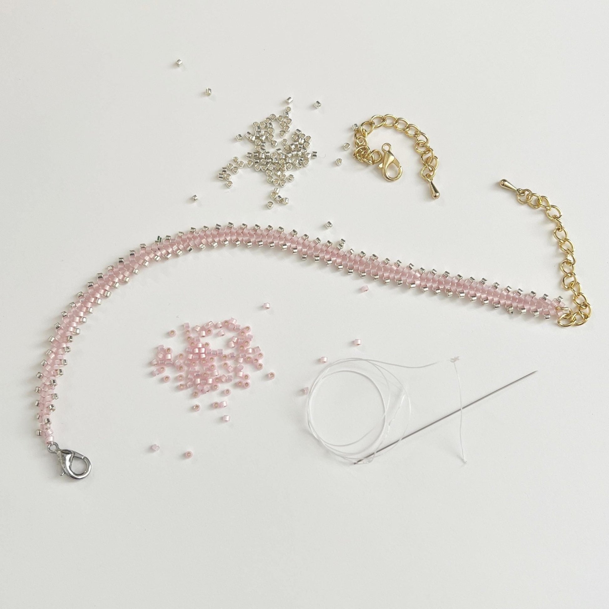 Sea Mist Bracelet Making Beading Kit - Charmé Studio