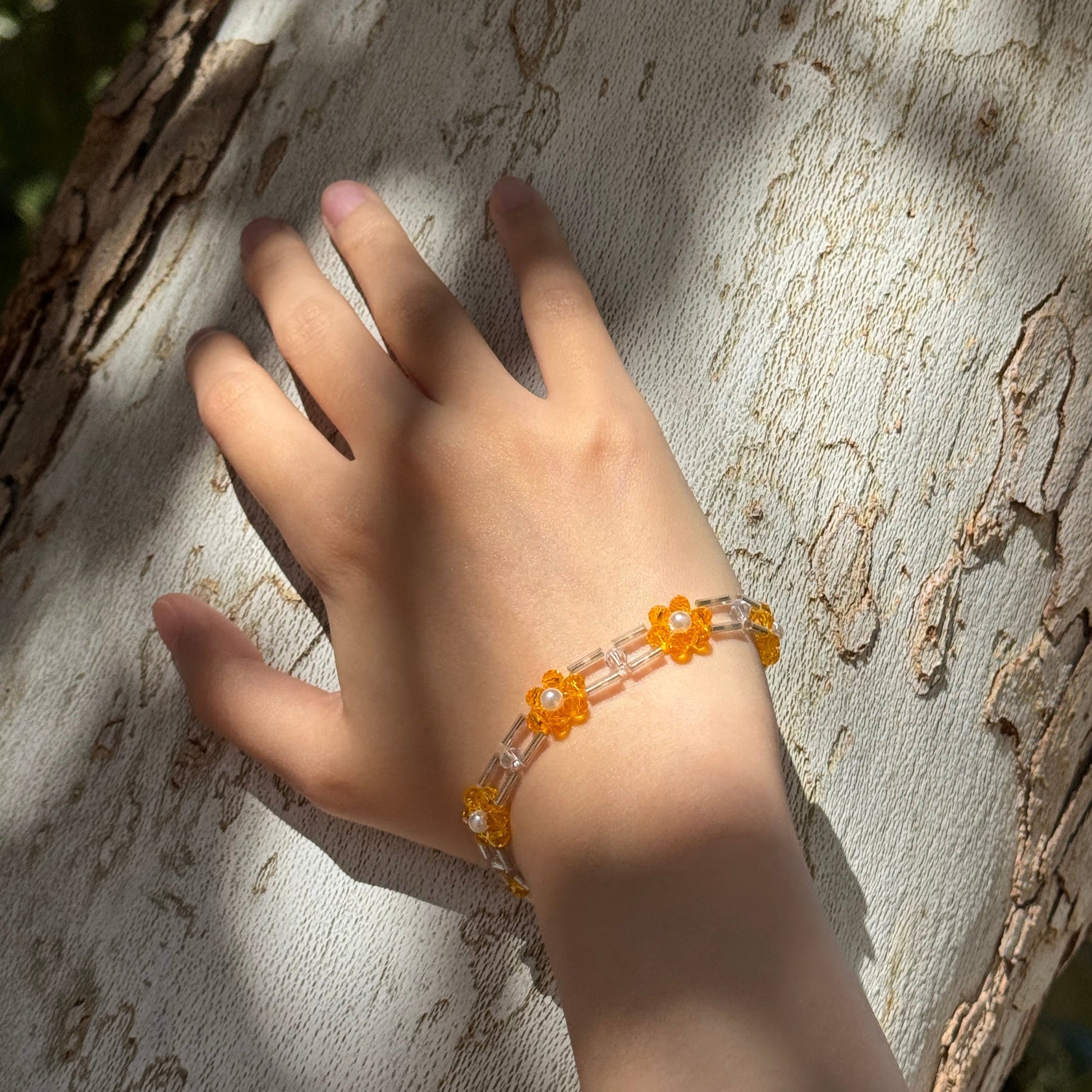 Tangerine Bracelet Beading Kit | Bracelet - Charmé Studio